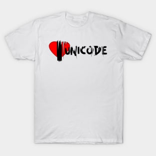 I Love Unicode T-Shirt